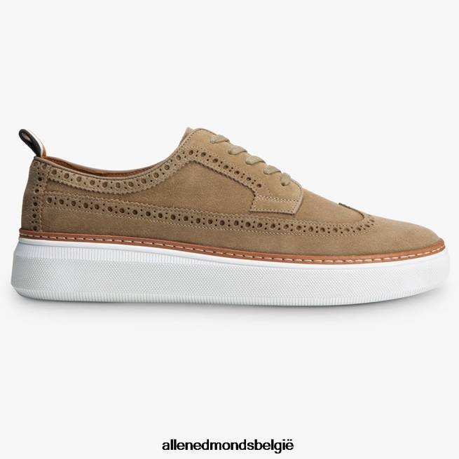 Heren Allen Edmonds tremont suede wingtip derby sneaker bot HDSF45109